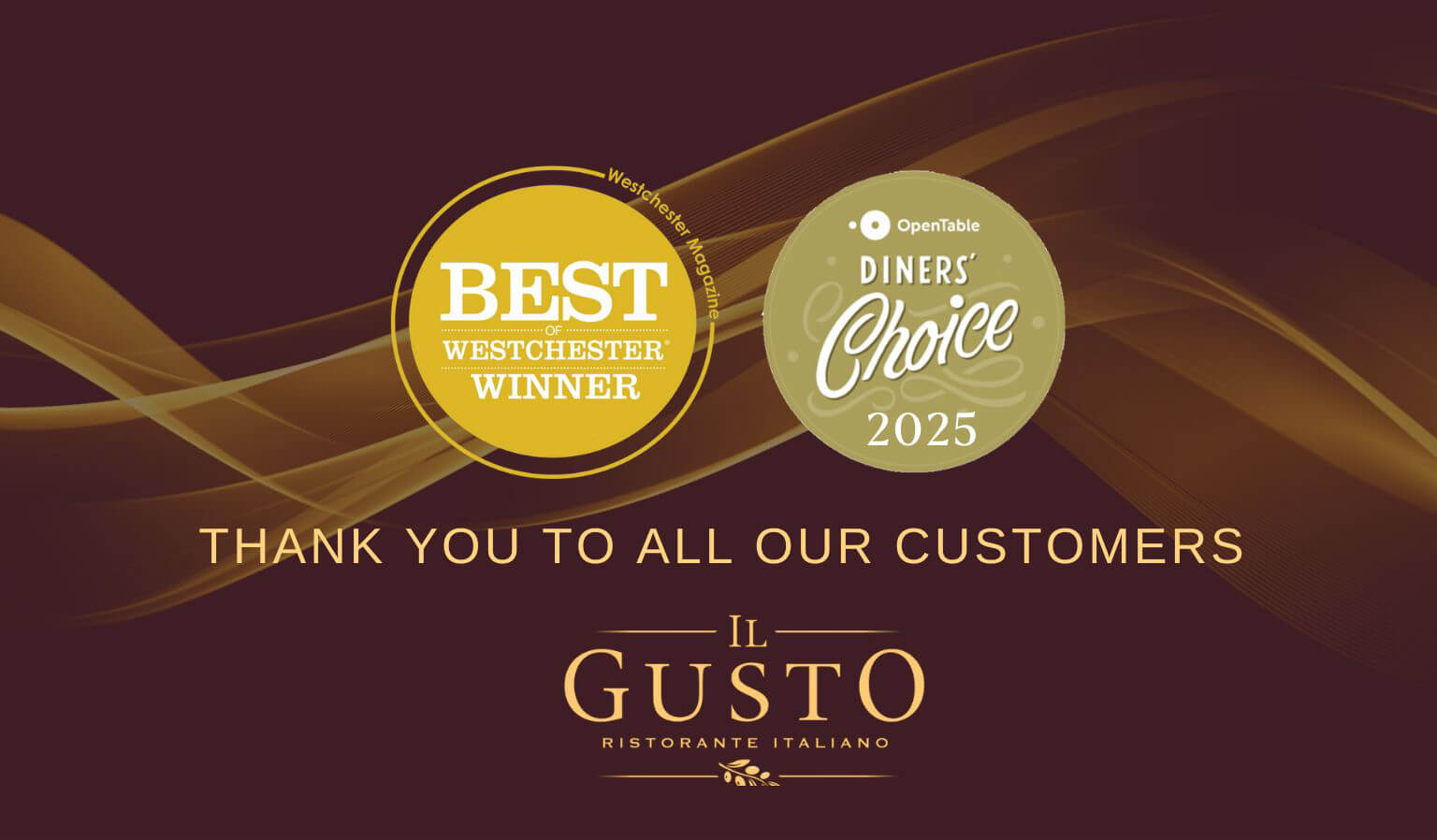thank you to all our customers